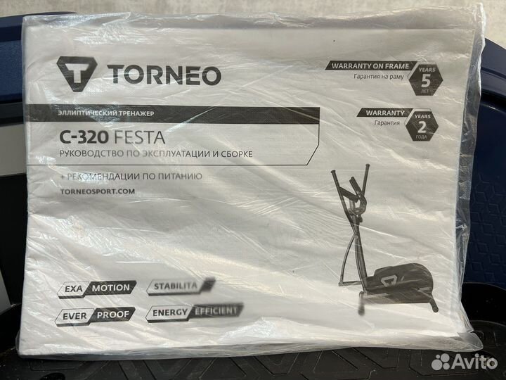 Эллиптический тренажер torneo festa C-320