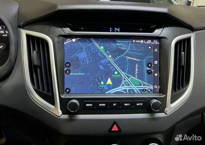 Андроид магнитолы для Hyundai Creta заводской вид