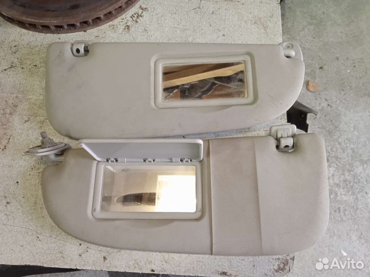 Солнцезащитные козырьки Peugeot 206 Пежо 206