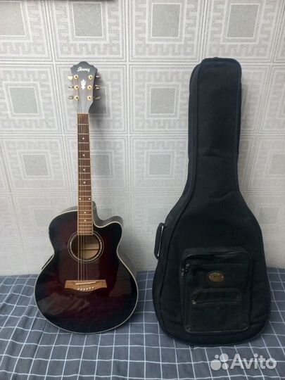 Электроакустическая гитара ibanez AEL20E TCS