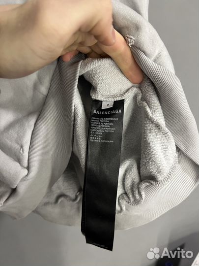 Balenciaga Metal Hoodie Худи