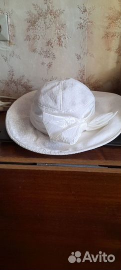 Шляпа панама женская летняя