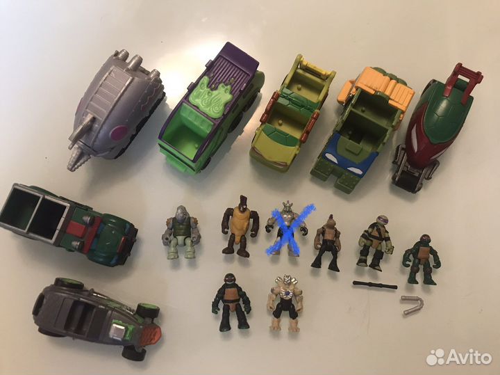 Черепашки ниндзя микро