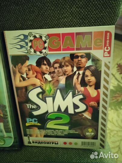 Компьютерные диски с играми