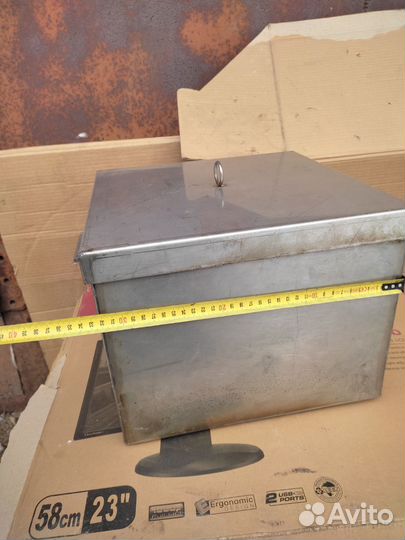 Коптильня горячего копчения бу