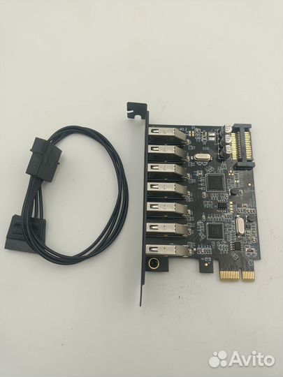 Контроллер Orico PVU3-7U USB 3.2 gen1