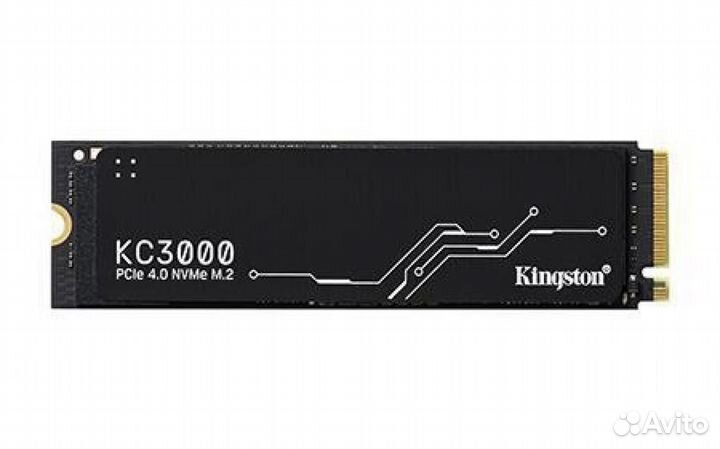 SSD жесткий диск M.2 2280 4TB SKC3000D/4096G kingston