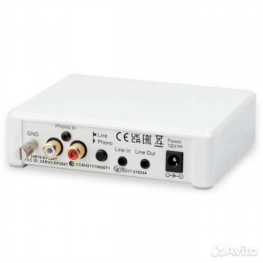 Фонокорректор Pro-Ject Phono Box E BT 5 White