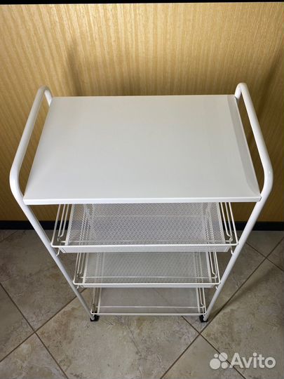 Этажерка на колесиках / тележка косметологическая