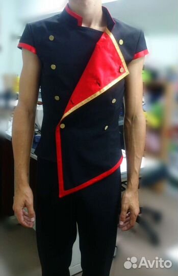 Сценический костюм для выступлений мужской новый