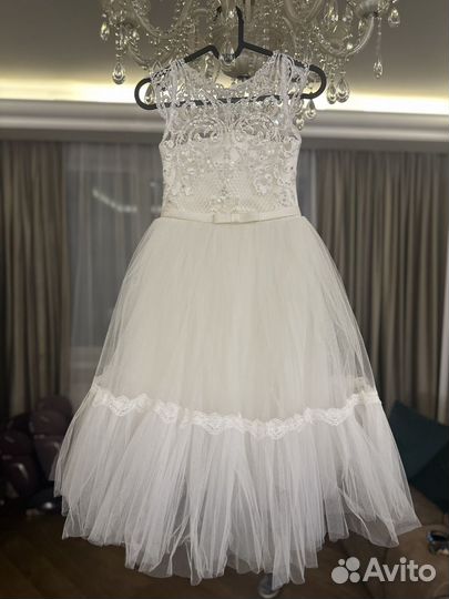 Платье для девочки на выпускной 128-134