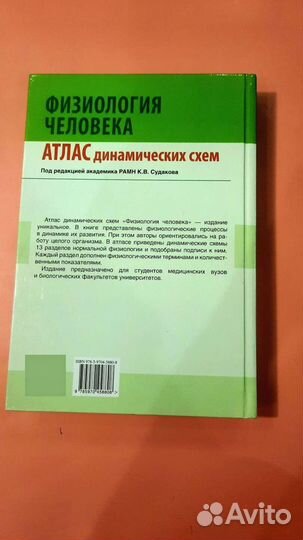 Физиология человека Атлас динамических систем