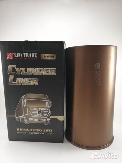 Гильза цилиндра shacman F2000 мотор WP10 LEO Trade