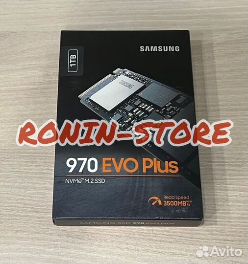 Samsung SSD 1Tb 970 EVO Plus NVMe M.2 MZ-v7s1t0bw