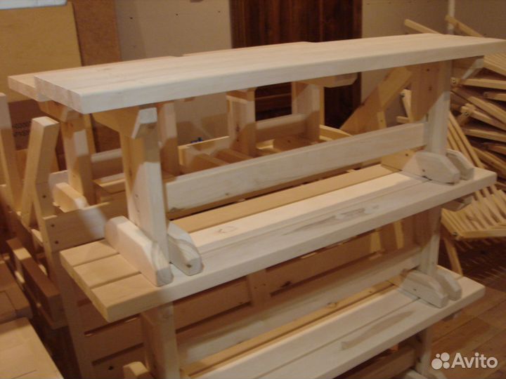 Лавочки для бани и сауны