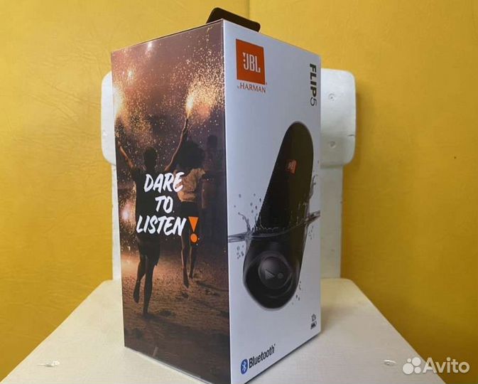 Колонка jbl flip 5 черная оригинал