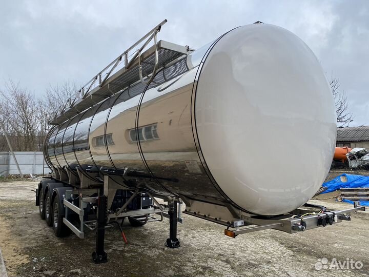Полуприцеп пищевая цистерна BERGHEL 24500Л 3-осная, 2025