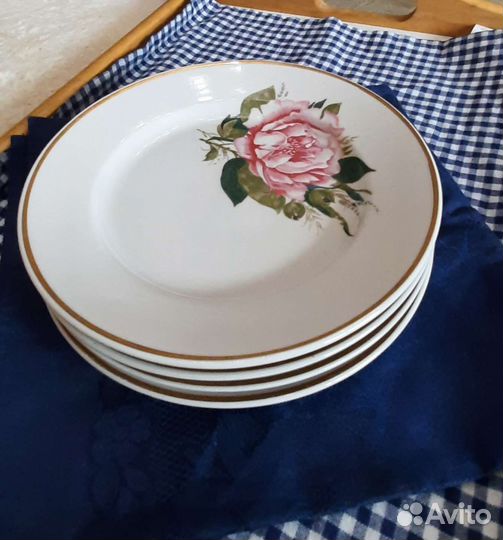 Тарелочки глубокие полупорционные