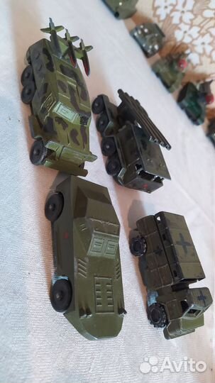 Игрушки военной техники СССР 20 шт