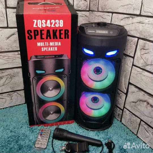 Новая блютуз колонка 40см