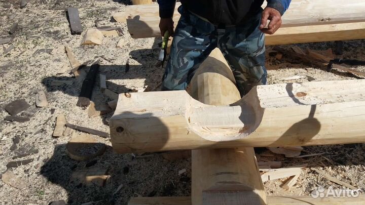 Срубы идеальнейшей ручной рубки