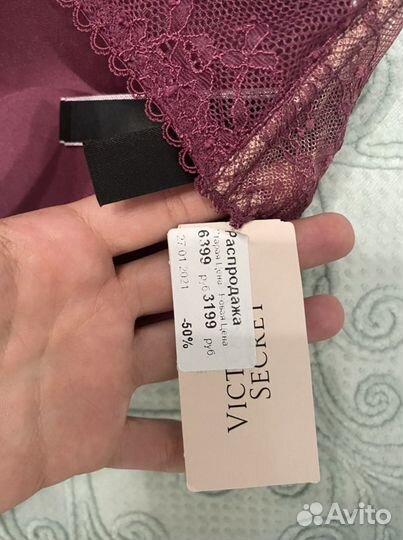 Бюстгальтер лиф Victoria’s secret 32D (70 C) новый