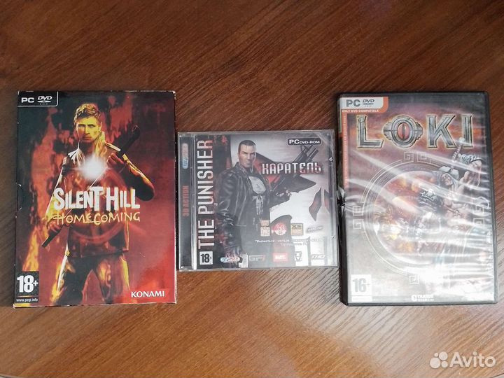 Компьютерные игры 11 дисков лотом