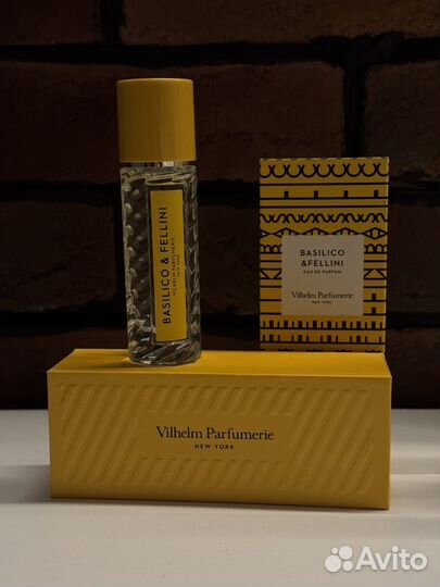 Vilhelm parfumerie basilico & fellini