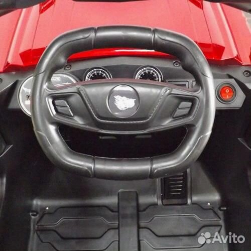 Электромобиль детский QD-V80, цвет красный. NG-20250310