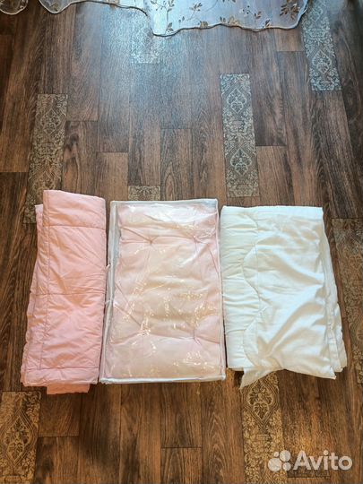 Подушка и одеяло с рождения