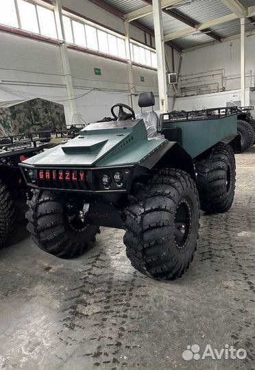 Переломка Grizzly (Снегоход - Болотоход)