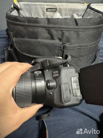 Фотоаппарат Canon EdS 600d DS126311 как новый