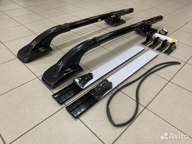 Рейлинги крыши с трубами Shark Mitsubishi L200