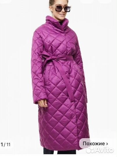 Стеганое пальто, плащ на синтепоне