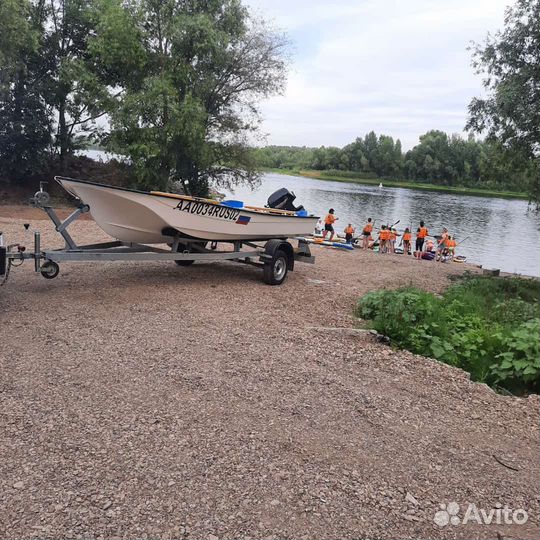 Продам лодку+мотор+прицеп