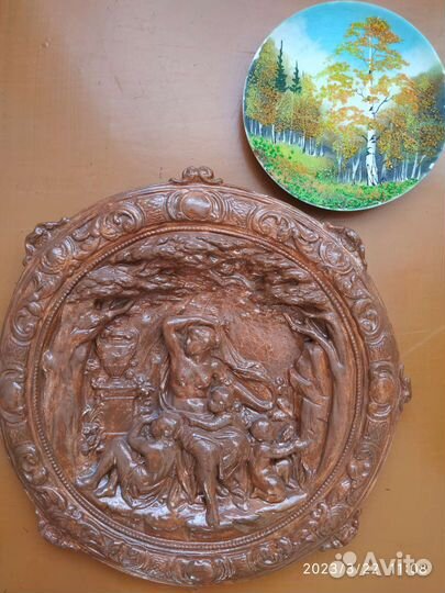 Панно барельеф Венера с амурами СССР