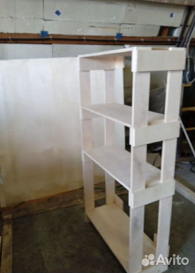 Стеллаж из фанеры полка из фанеры