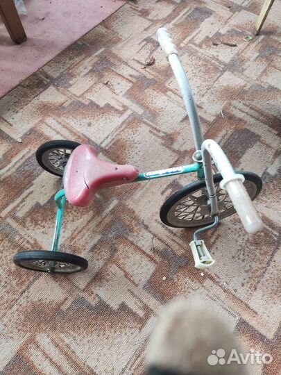 Детский велосипед малыш 3 колесный СССР