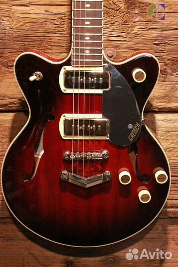 Gretsch G2655-P90 Streamliner Claret Burst