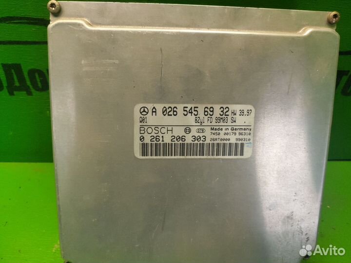 Блок управления двигателем Mercedes W220