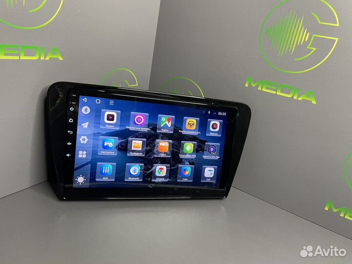 Магнитола Skoda А7, Android 10, 3/32Gb, Carplay