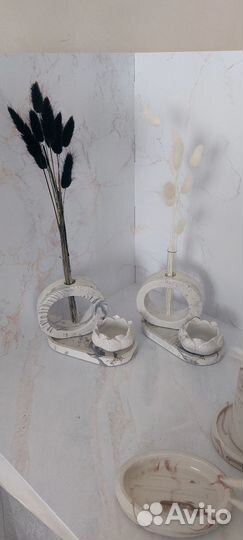 Набор в ванную из Гипса