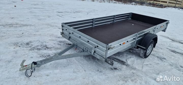 Прицеп легковой 3,5х1,5.Цепь страх.,упоры Е