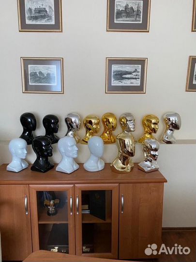 Манекен голова глянец