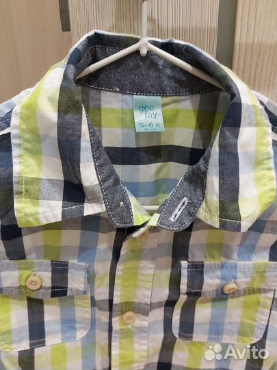 Рубашка на мальчика 5-6 лет
