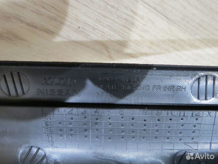 Накладка порога передняя правая Nissan Teana J32