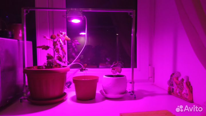 Фито светильники с активным охлаждением