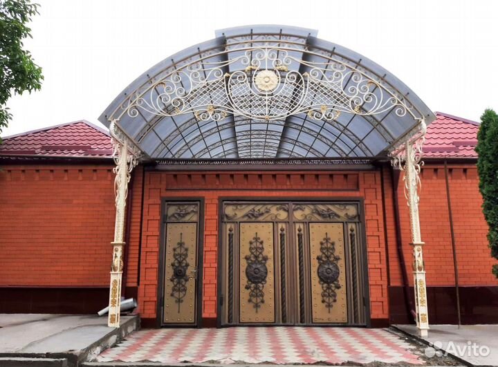 Кованые ворота