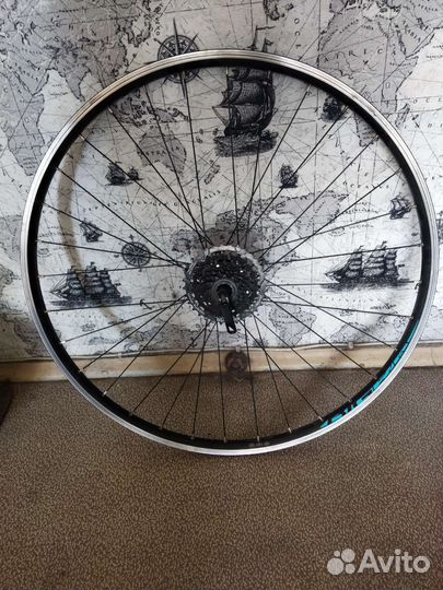 Велосипедное заднее колесо 29