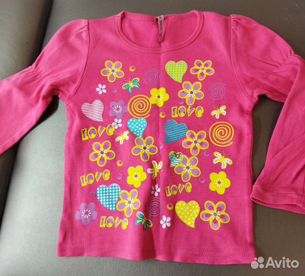 Вещи пакетом на девочку 104